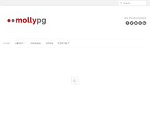 Tablet Screenshot of mollypg.com